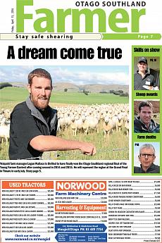 Otago Southland Farmer - April 15th 2016